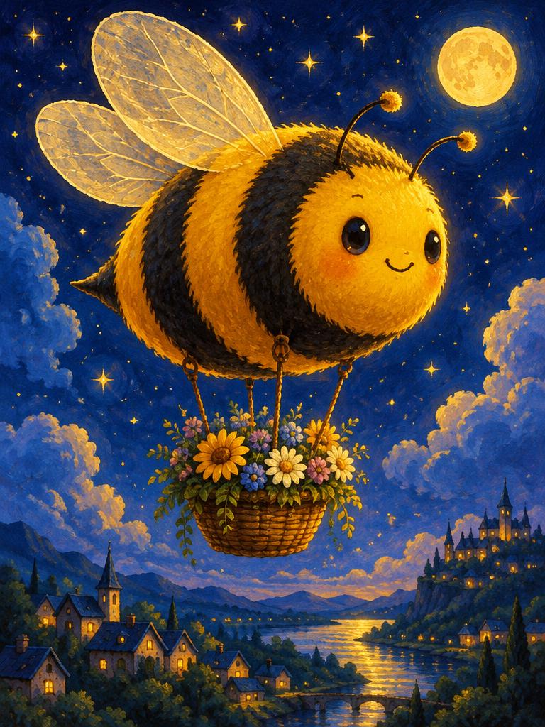 A bee blimp