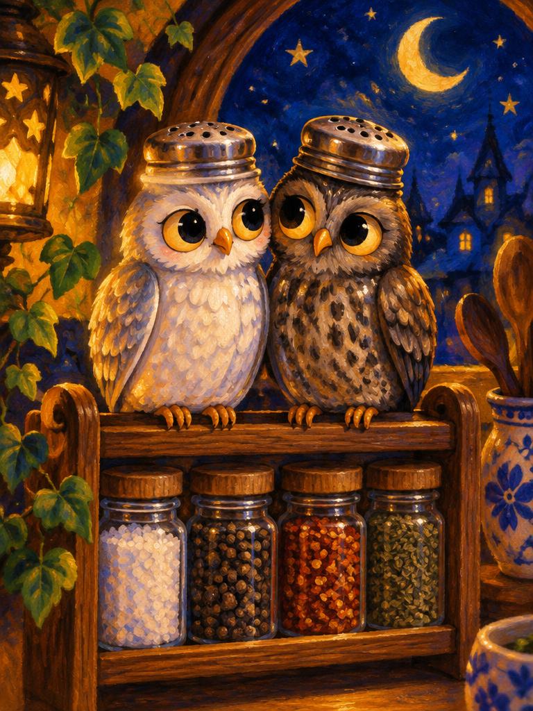 Salt and pepper friends