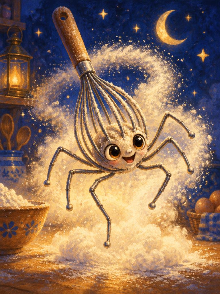 A whisk wizard