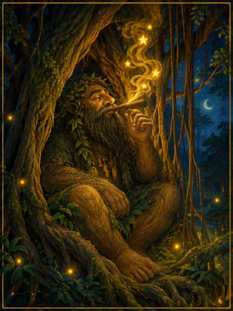 A gentle giant in a balete tree